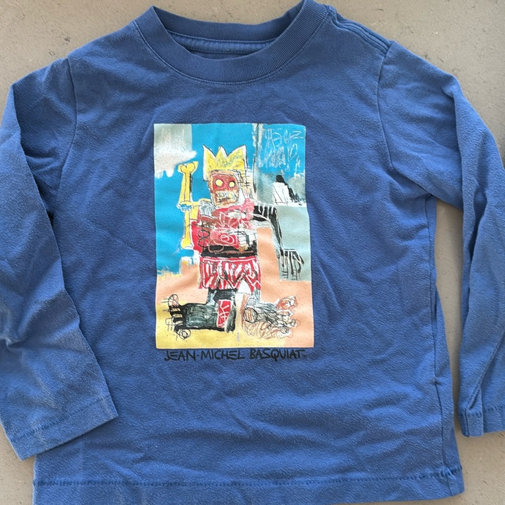 Gap- Basquiat boys long sleeve shirt